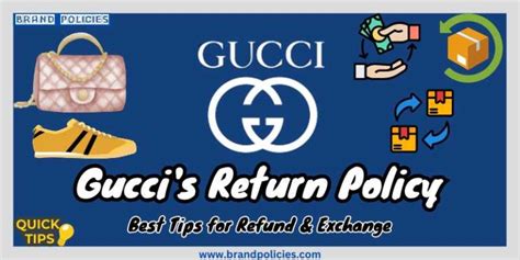 gucci slides return policy|Gucci refund policy.